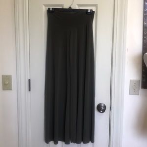 One two three green palazzo pants